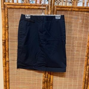 Theory Navy Skirt